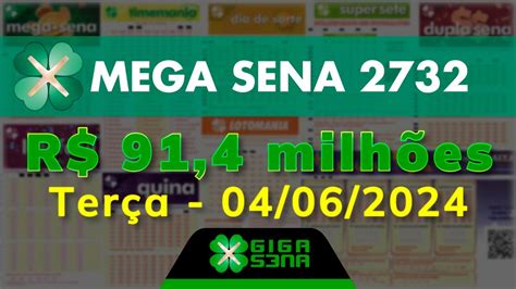 resultado da mega sena conc 2732 giga sena - Ninguém acerta as seis dezenas da Mega